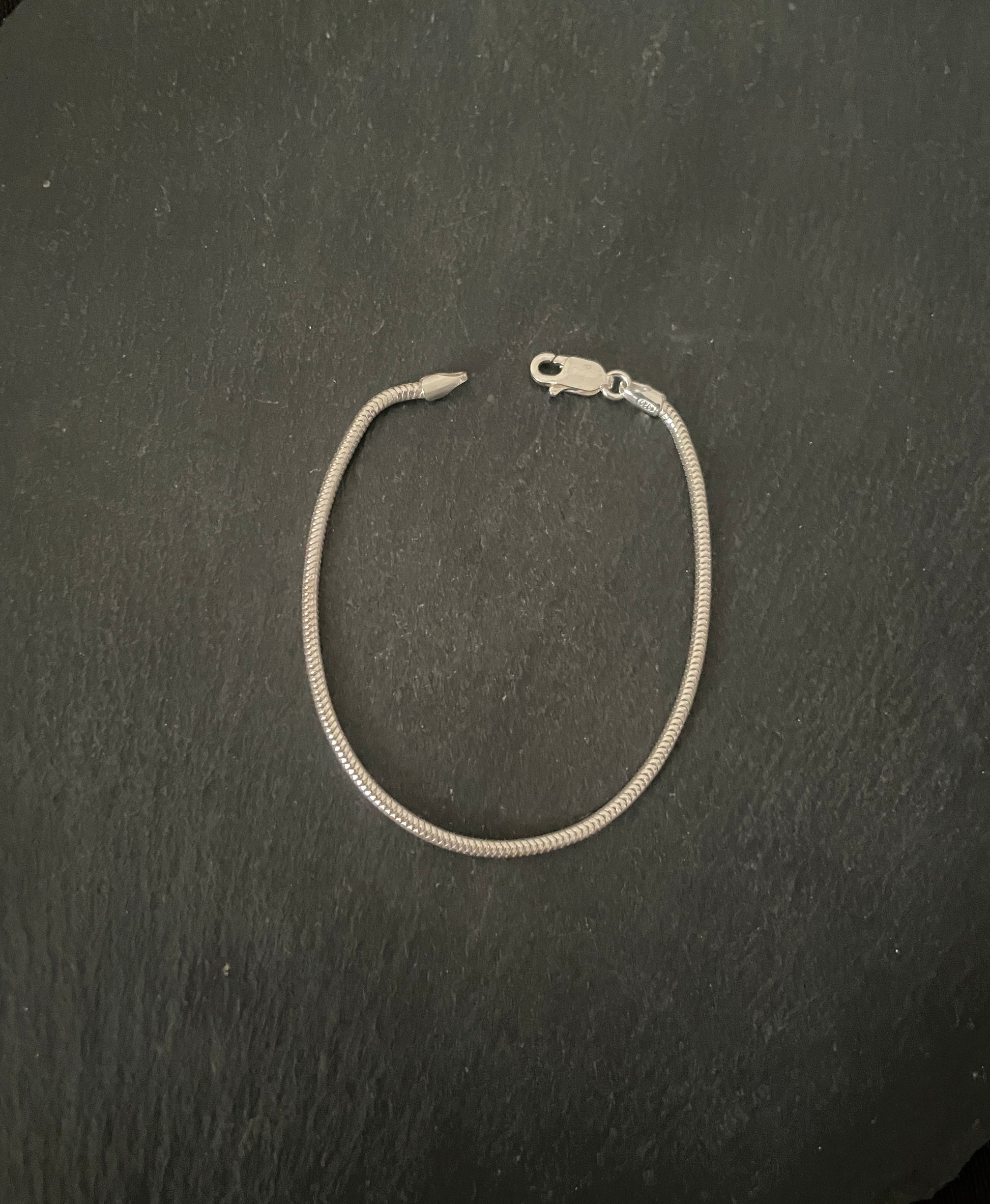 Sterling Silver Snake Chain Bracelet image 2