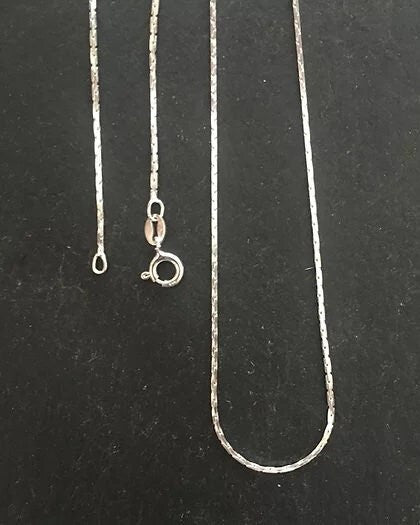 16" Sterling Silver Chain image 0