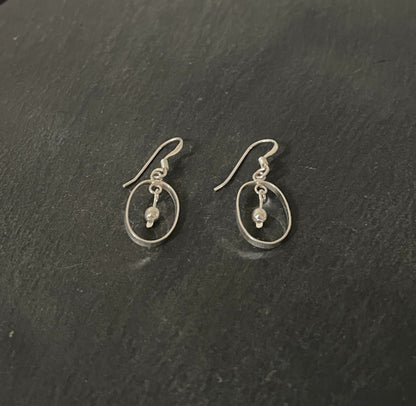 Silver Earrings image 1