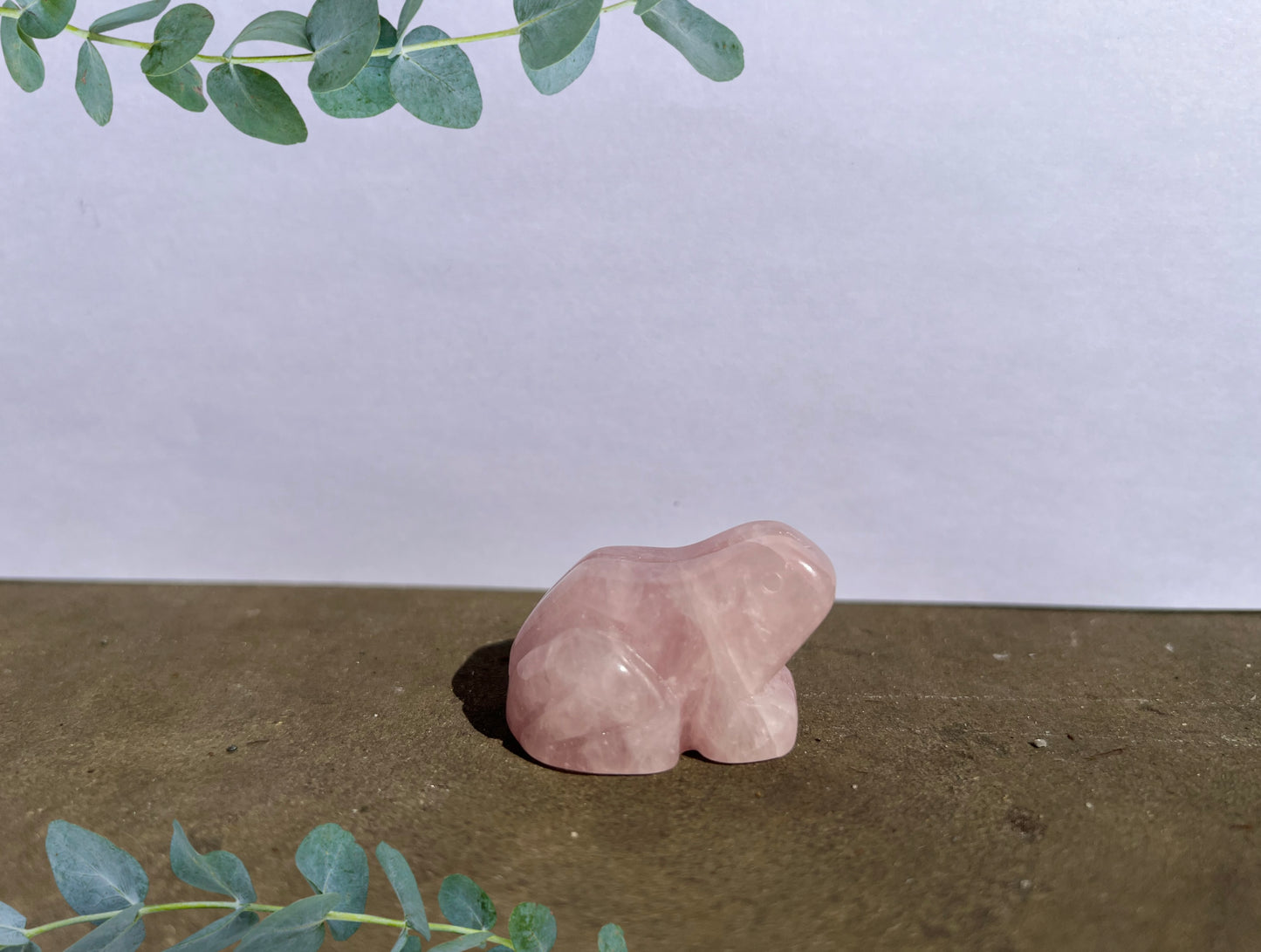 Rose Quartz Frog image 0