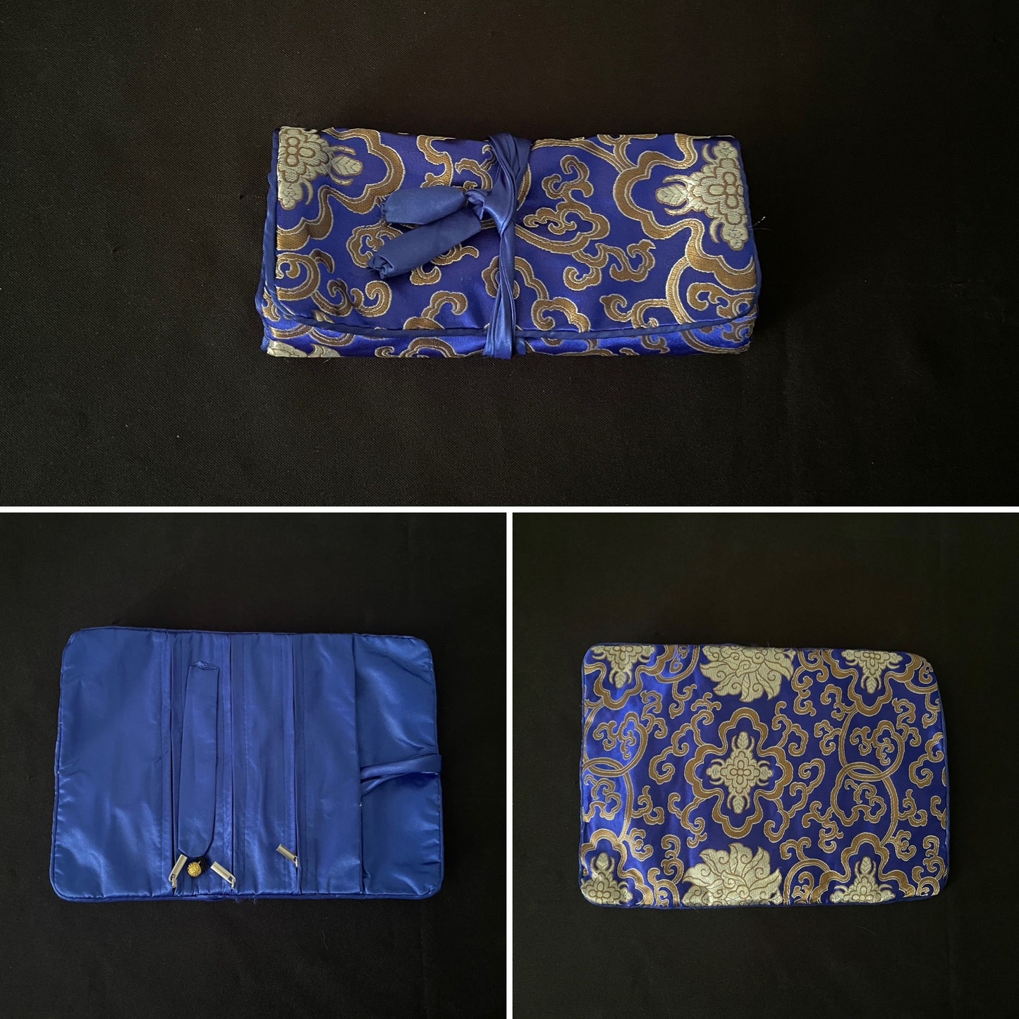 Blue and Gold Jewellery Wrap image 0