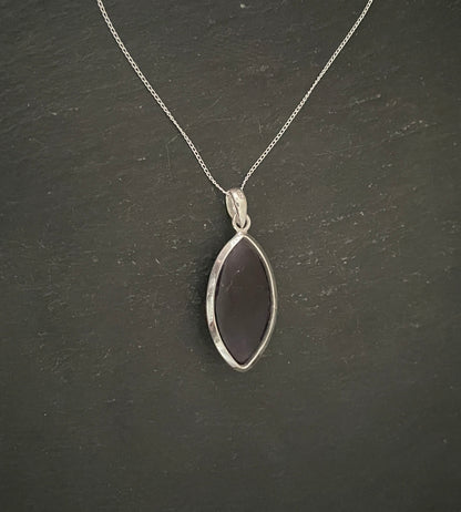 Amethyst and Silver Pendant image 3