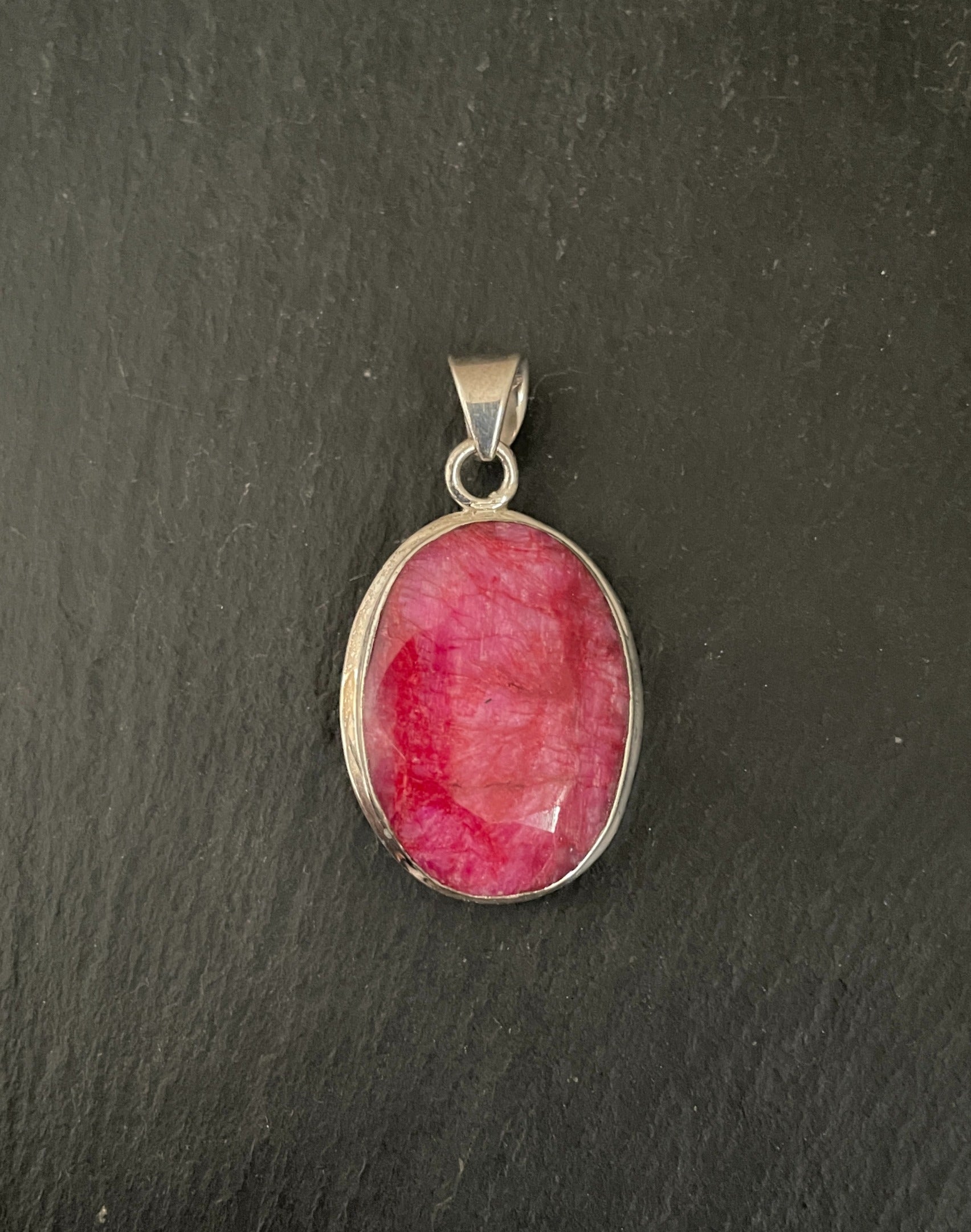 Ruby Oval Pendant image 0