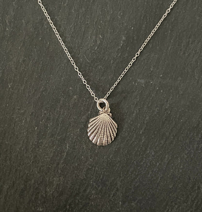 Silver Sea Shell Pendant image 0