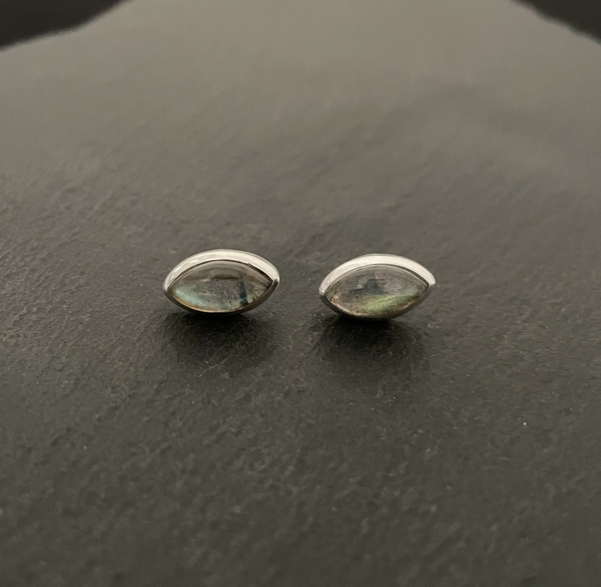 Labradorite Kite Stud Earrings image 0