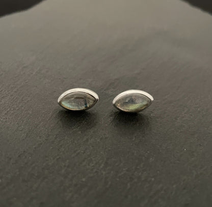 Labradorite Kite Stud Earrings image 0