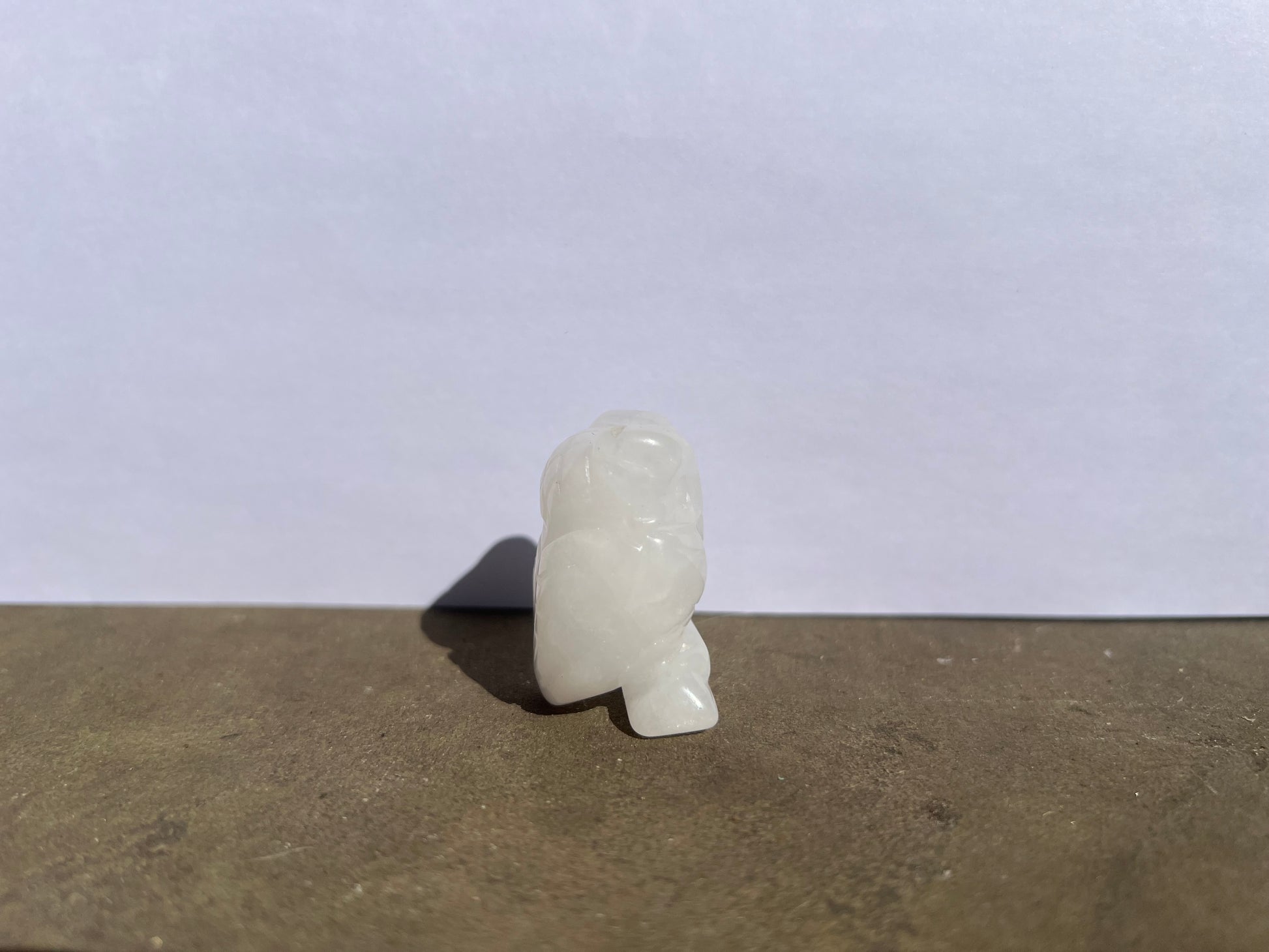 Clear Quartz Owl image 1