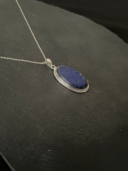 Lapis Lazuli Oval Pendant image 2
