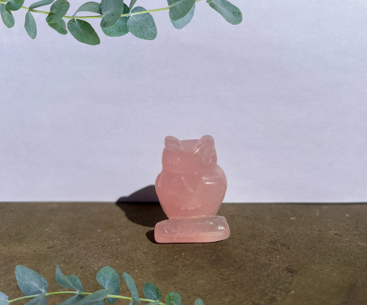Rose Quartz Owl image 0