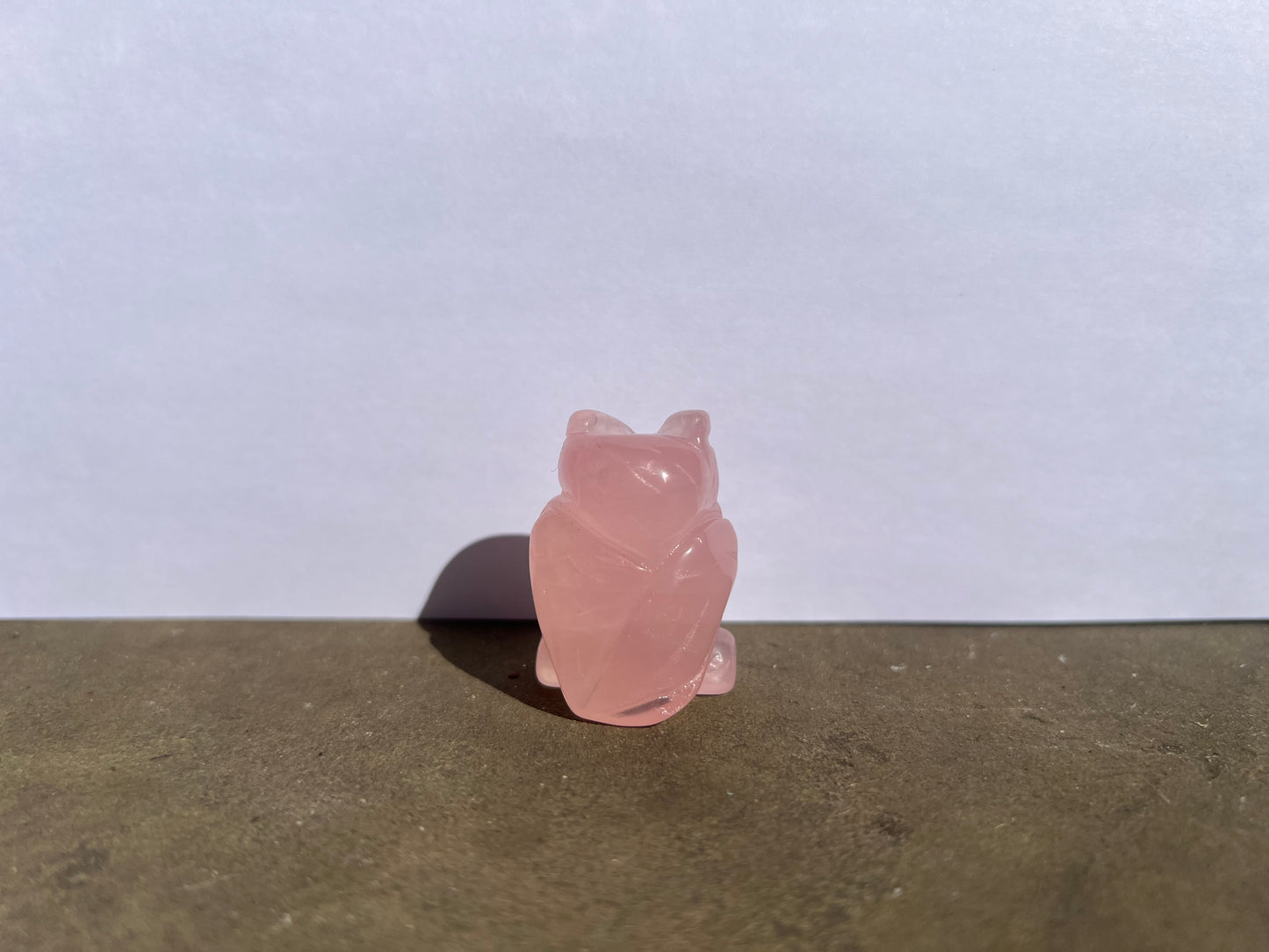 Rose Quartz Owl image 3
