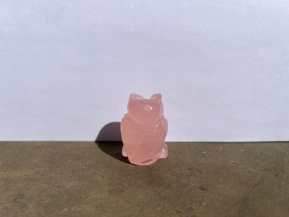 Rose Quartz Owl image 3