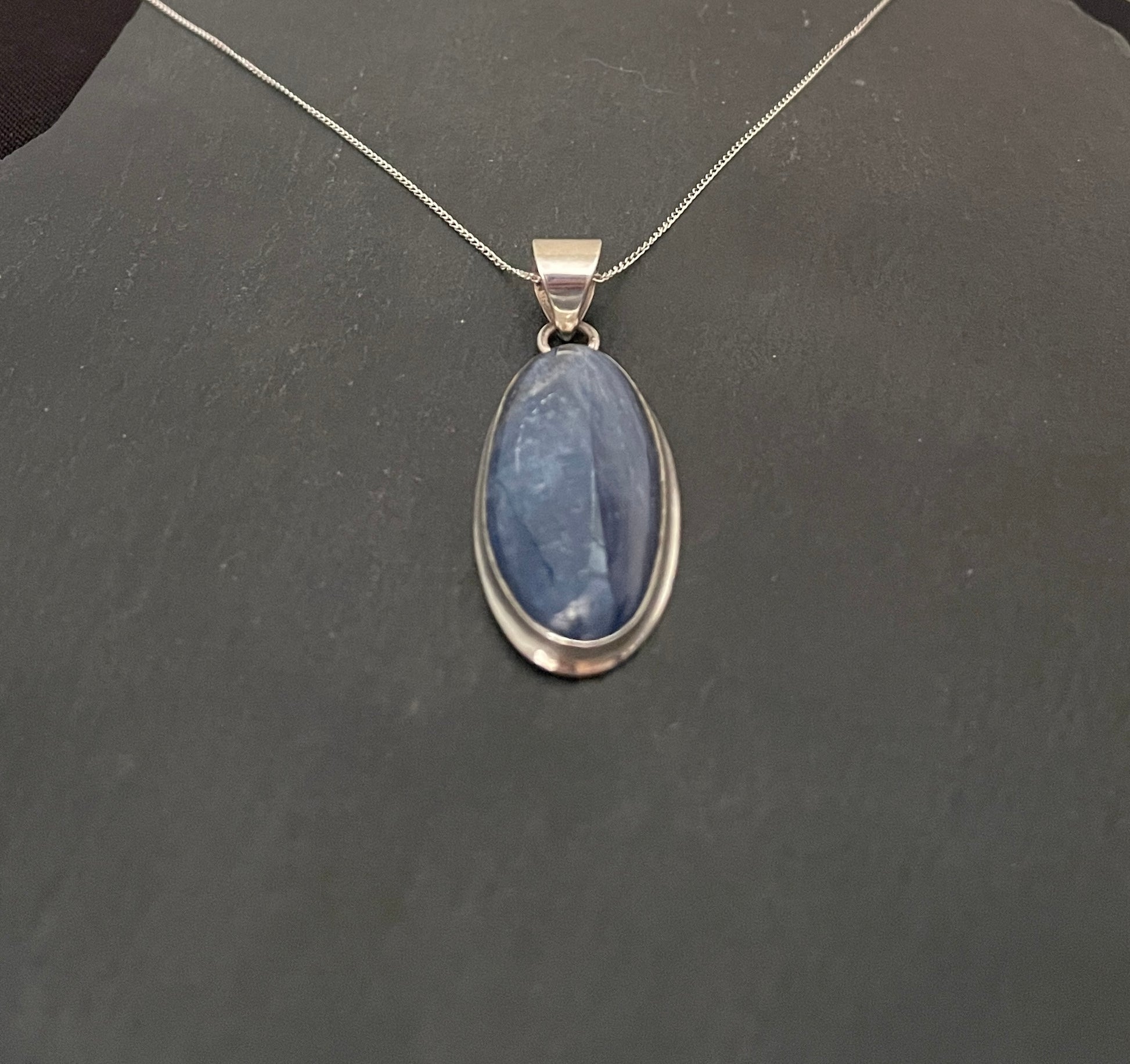 Kyanite Oval Pendant image 1