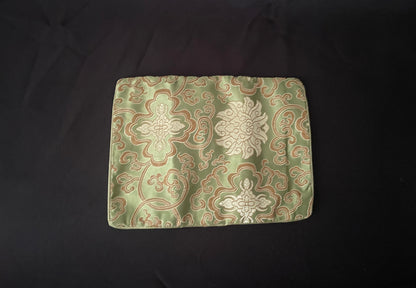 Green and Gold Jewellery Wrap