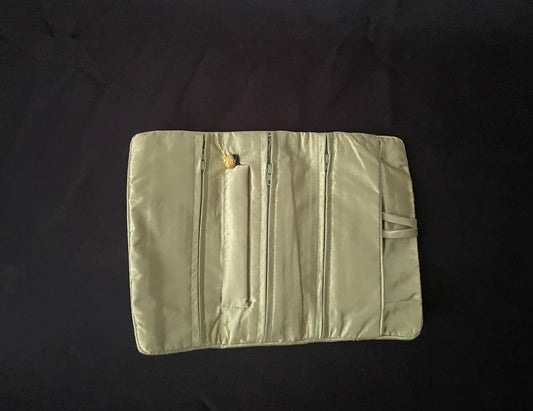 Green and Gold Jewellery Wrap