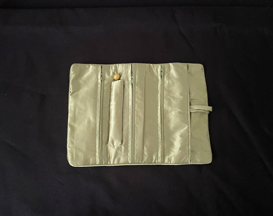 Green and Gold Jewellery Wrap