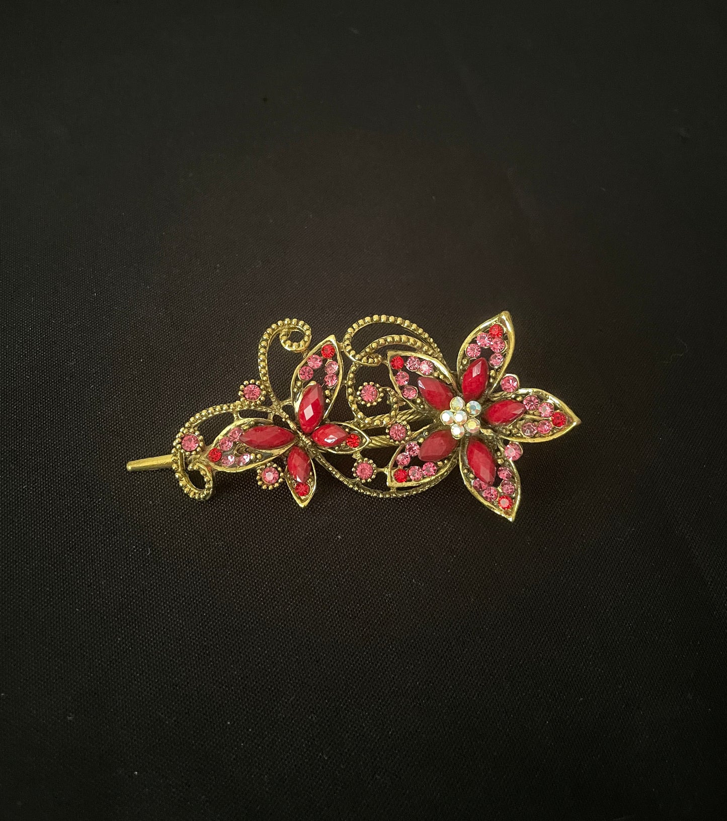 Flower and Butterfly Hair Clip image 4