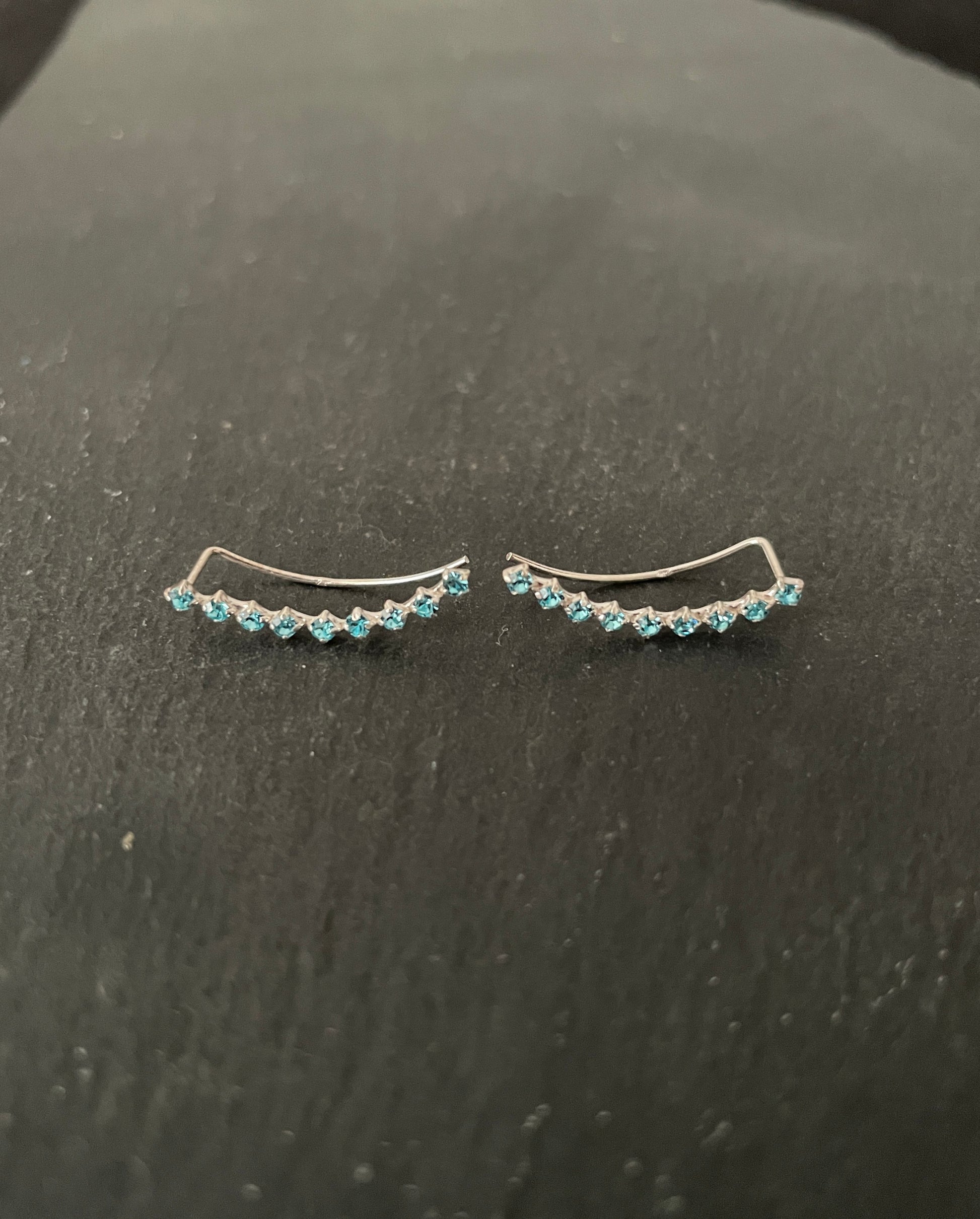 Cubic Zirconia Single Row Ear Climbers image 2