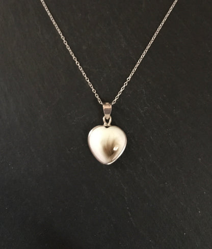Shiva Shell and Silver Heart Pendant image 2
