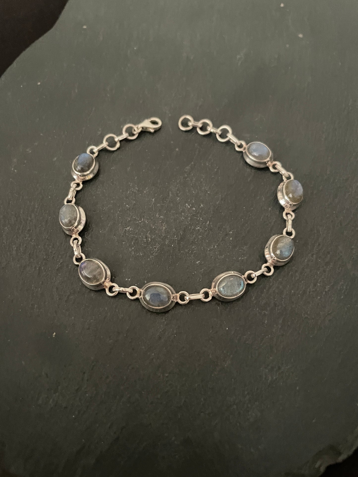 Labradorite and Silver Bracelet image 2