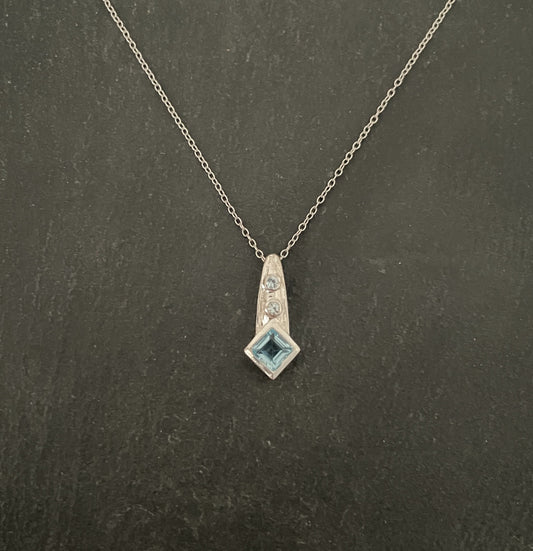 Blue Topaz Pendant image 0