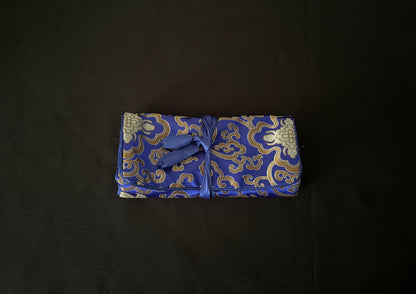 Blue and Gold Jewellery Wrap image 1