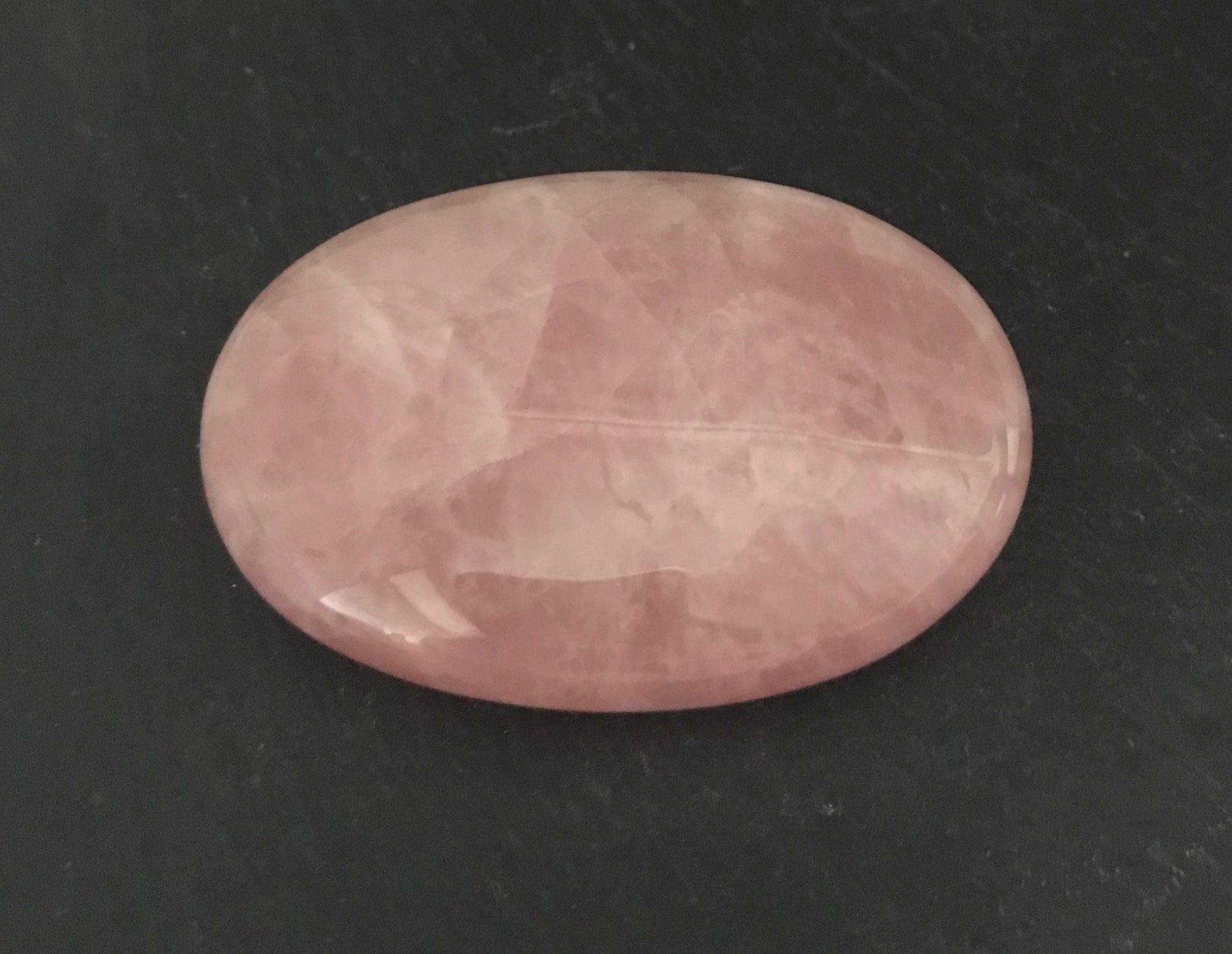 Rose Quartz Palm Stone image 0