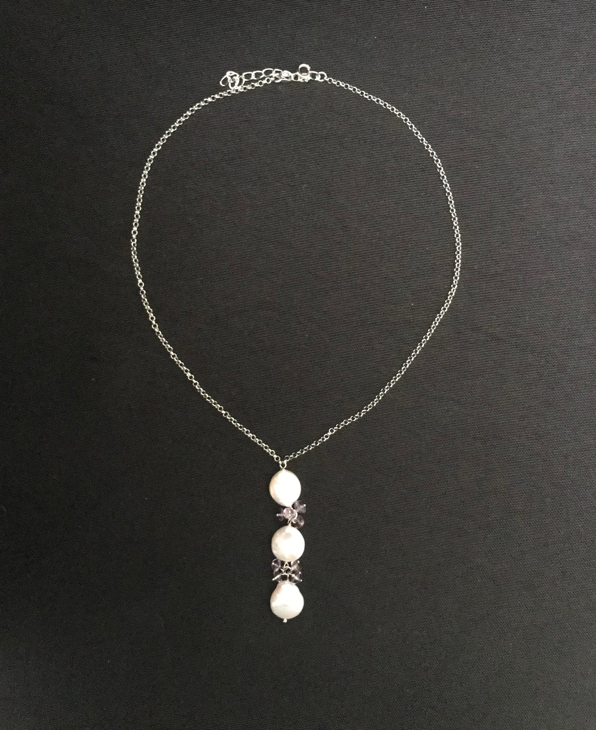 Coin Pearl Necklace image 1