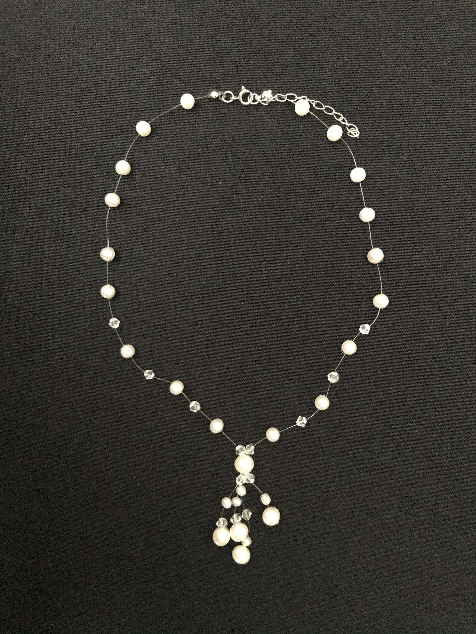 Pearl and Bead Necklace image 0
