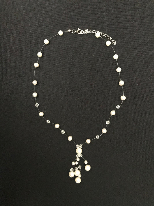 Pearl and Bead Necklace image 0