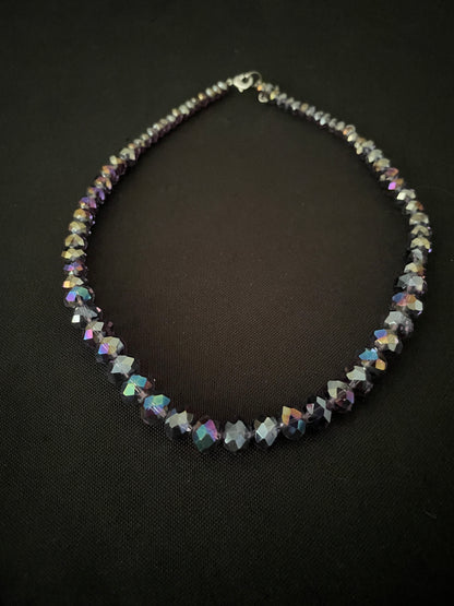 Purple Bead Necklace image 0