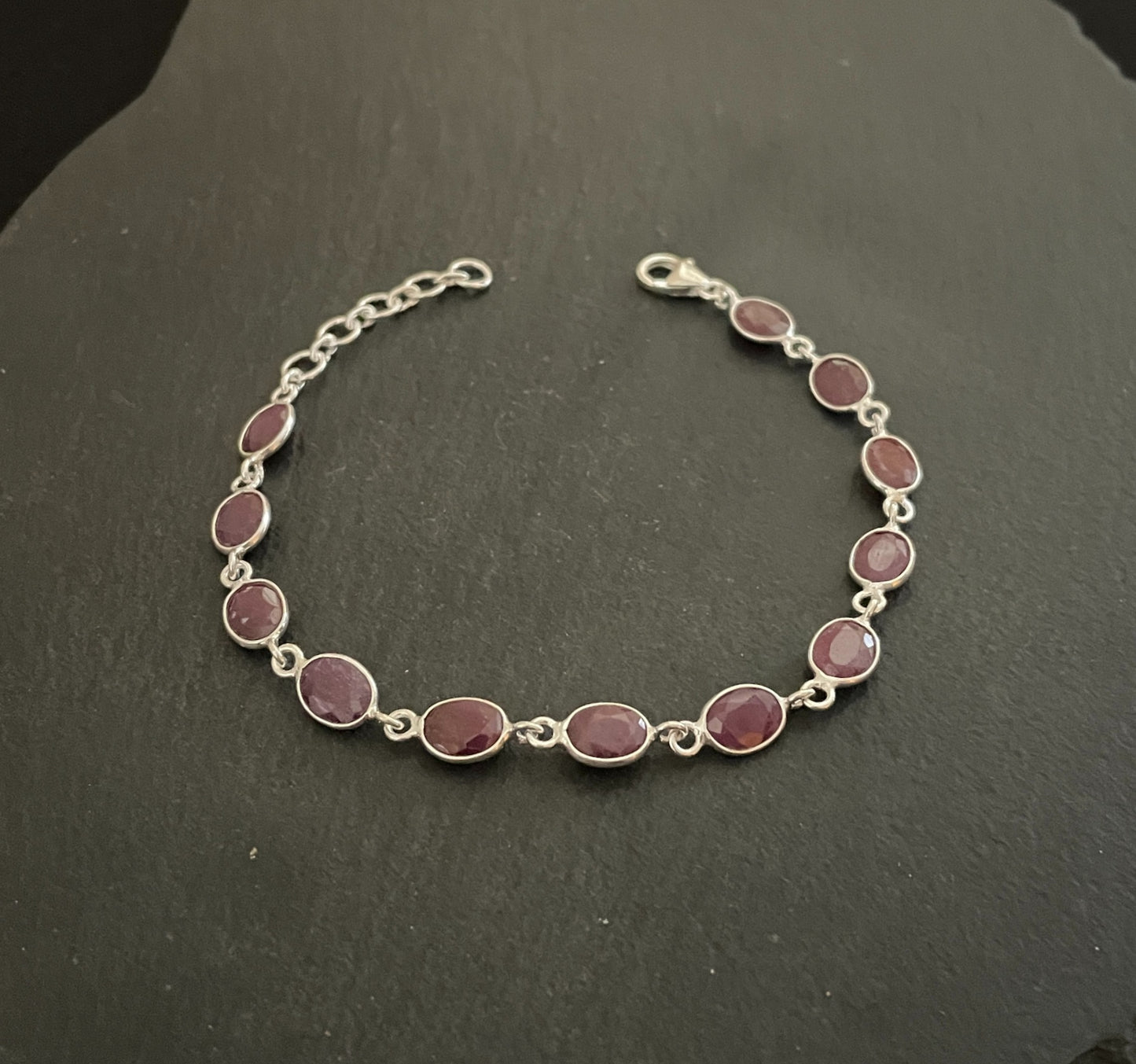 Oval Ruby Bracelet image 0