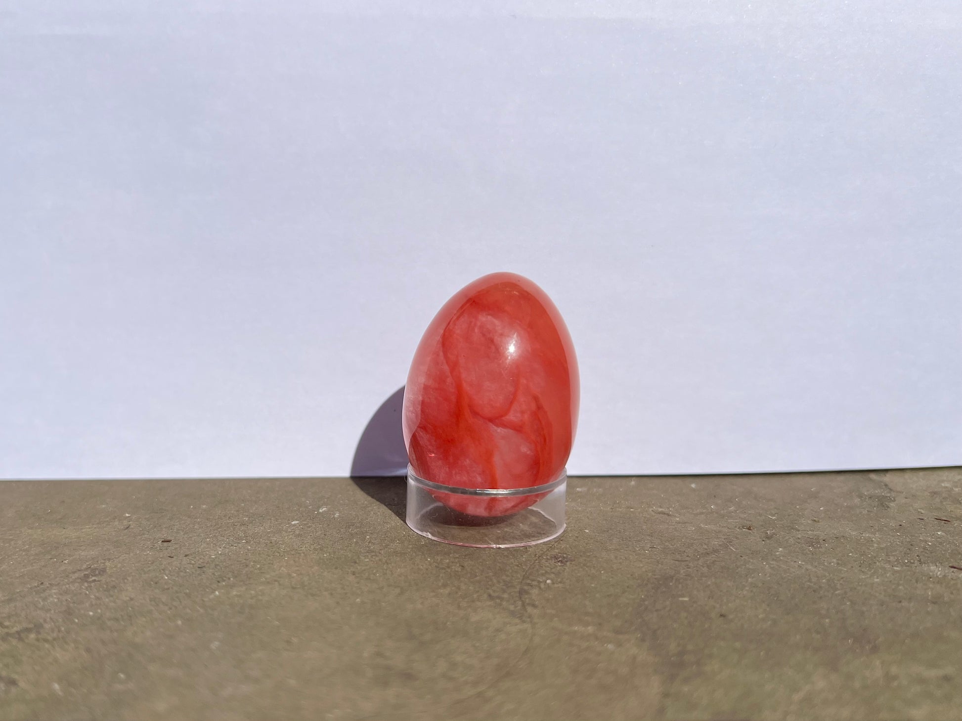 Cherry Quartz Egg image 3