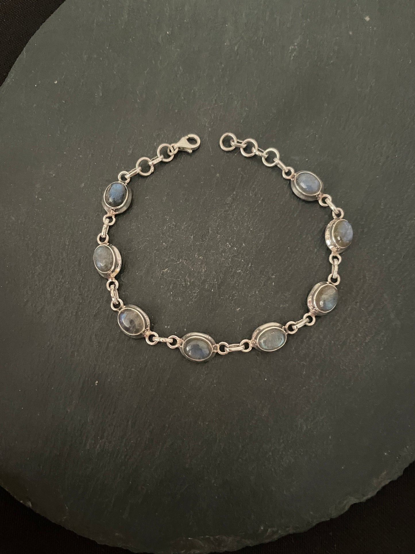 Labradorite and Silver Bracelet image 1