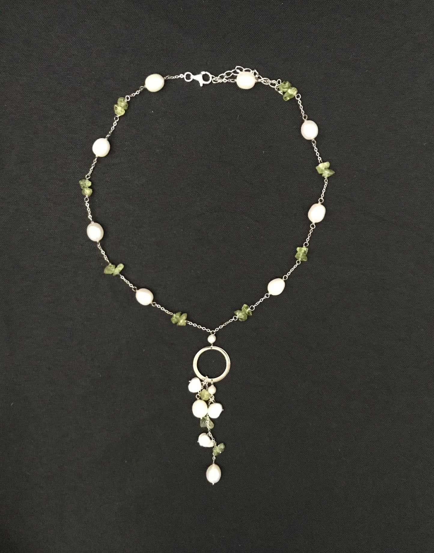 Pearl and Gemstone Necklace image 3