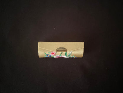 Embroided Flower Lipstick Case image 2