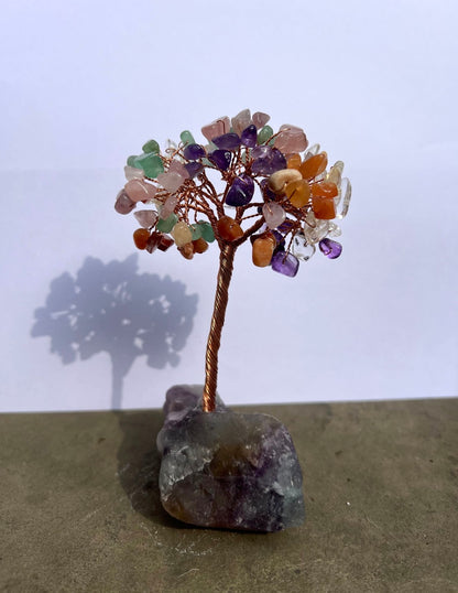 Gemstone Trees on Fluorite Base image 4