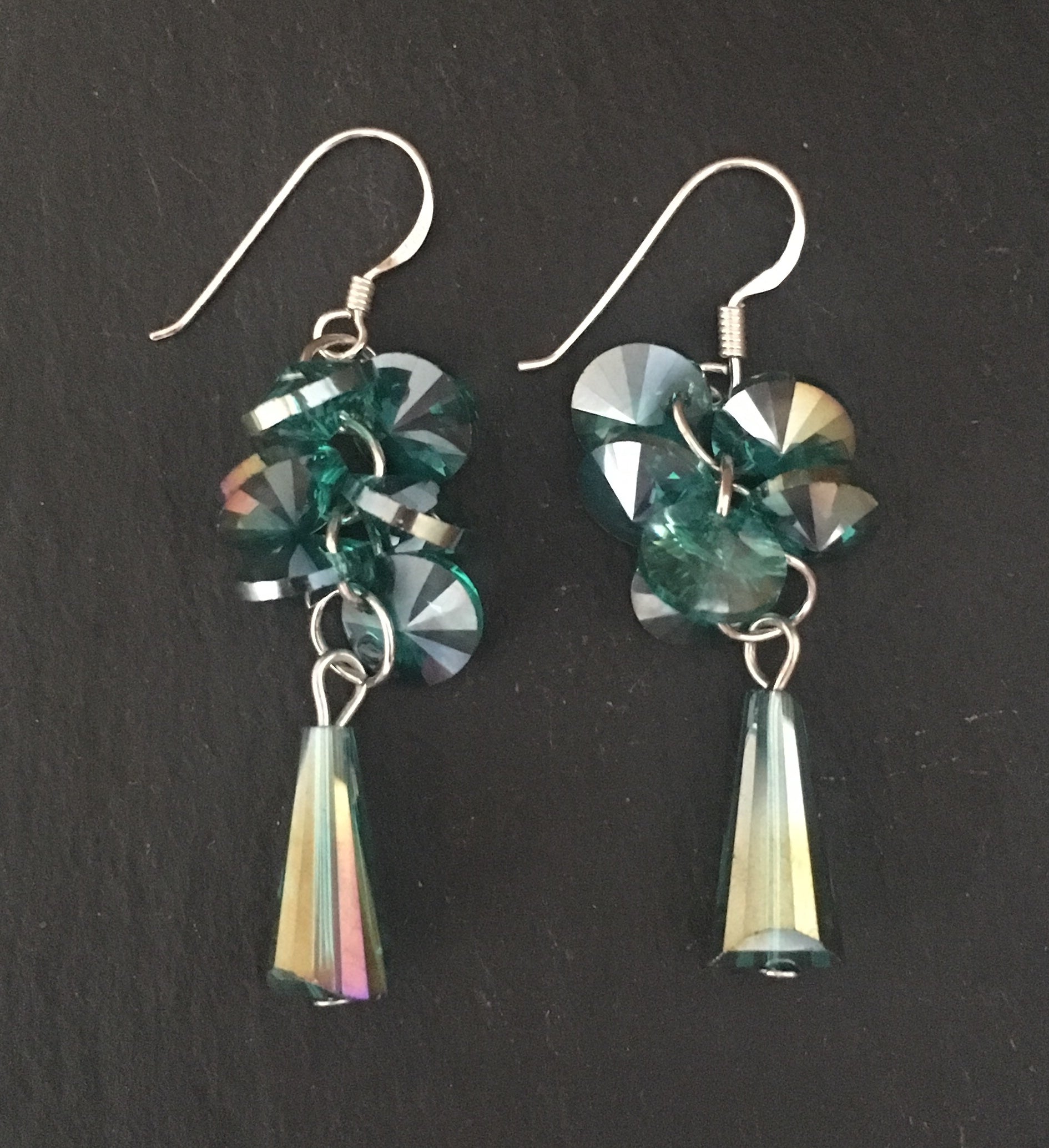 Green Earrings image 0