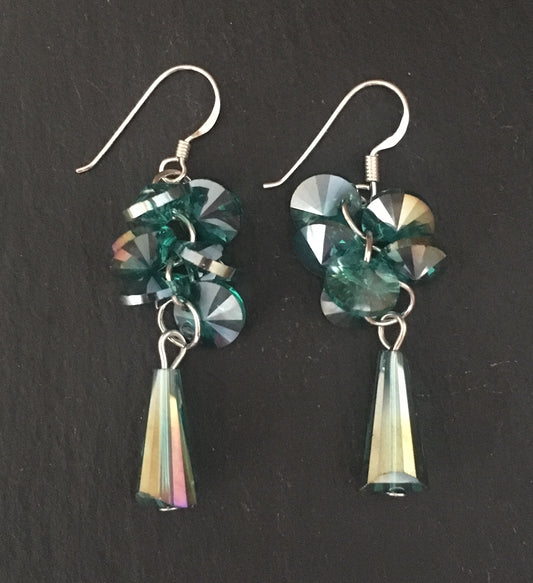 Green Earrings image 0
