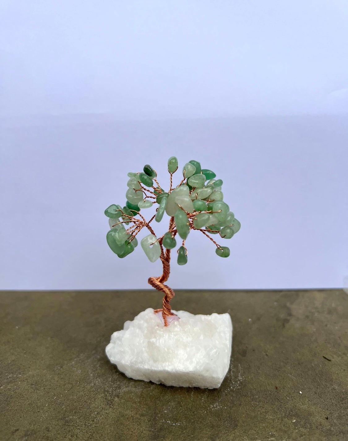 Gemstone Tree on Quartz Base image 2