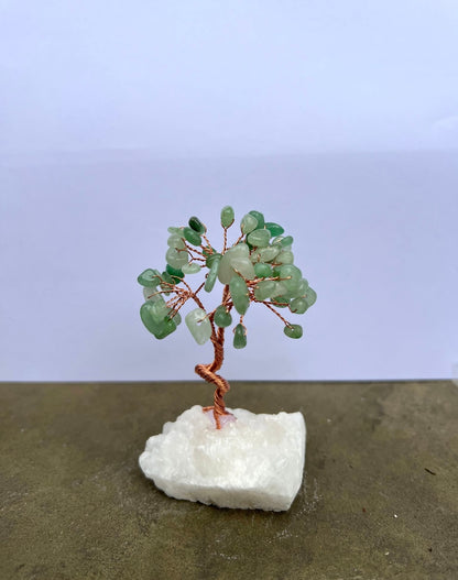 Gemstone Tree on Quartz Base image 2