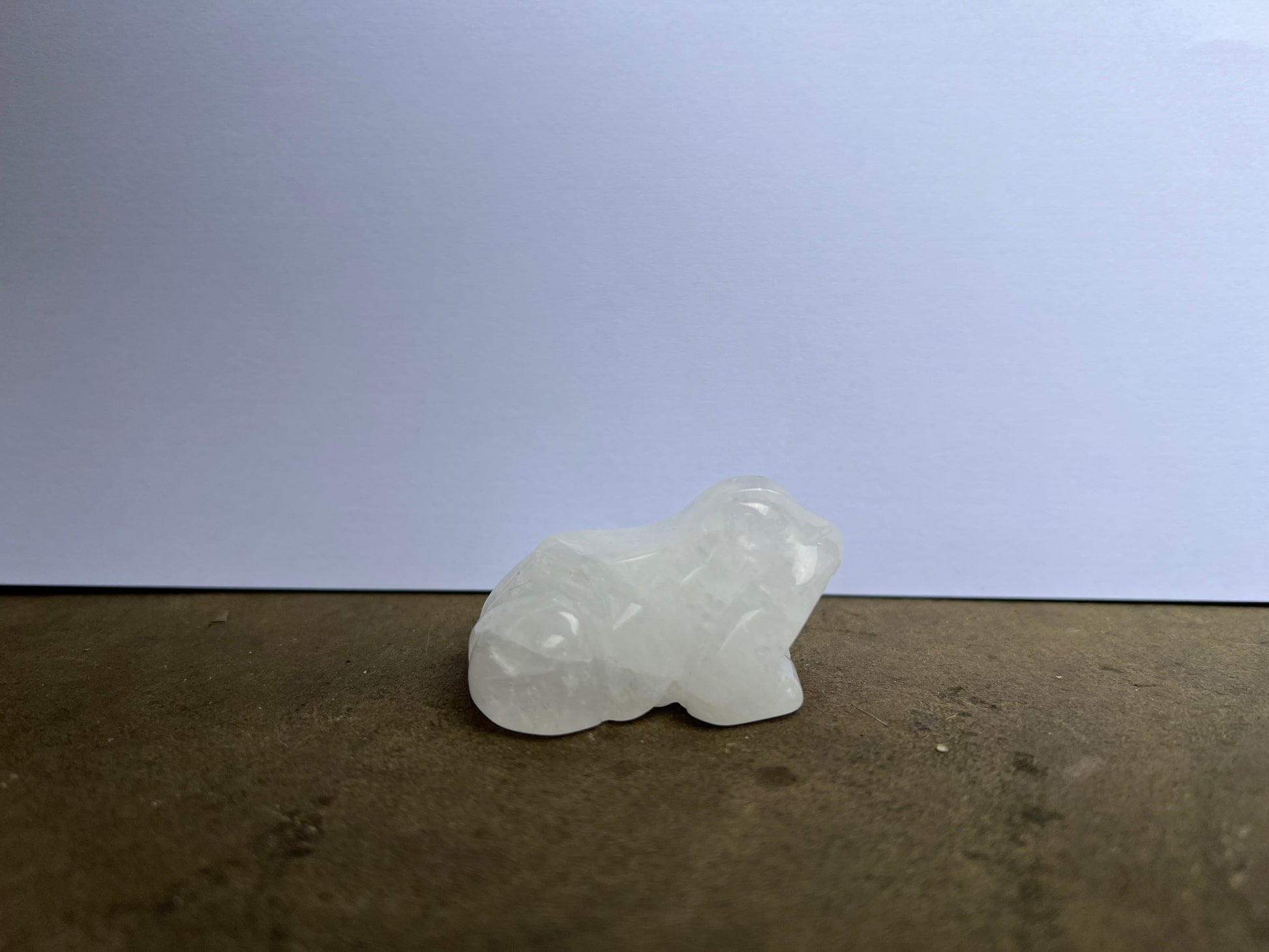 Clear Quartz Frog image 1