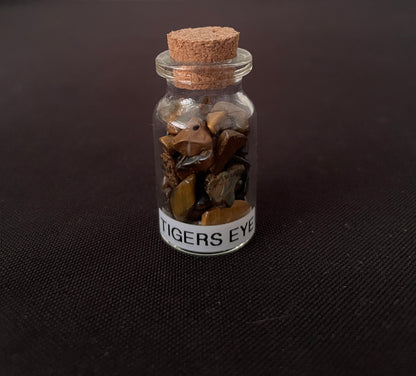 Tigers Eye Gemstone Jar image 1