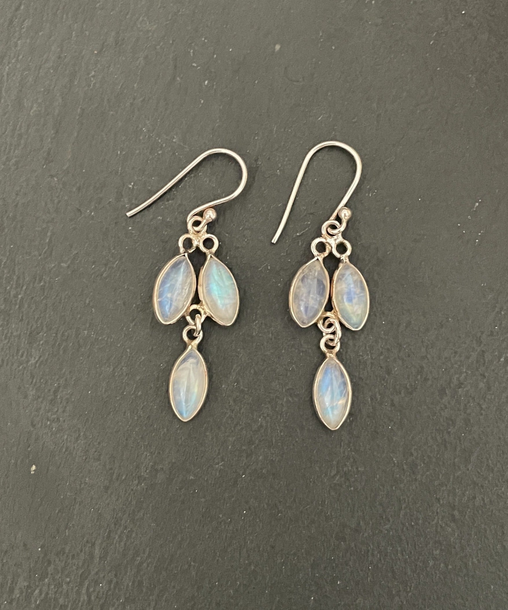 Moonstone Drop Earrings image 0