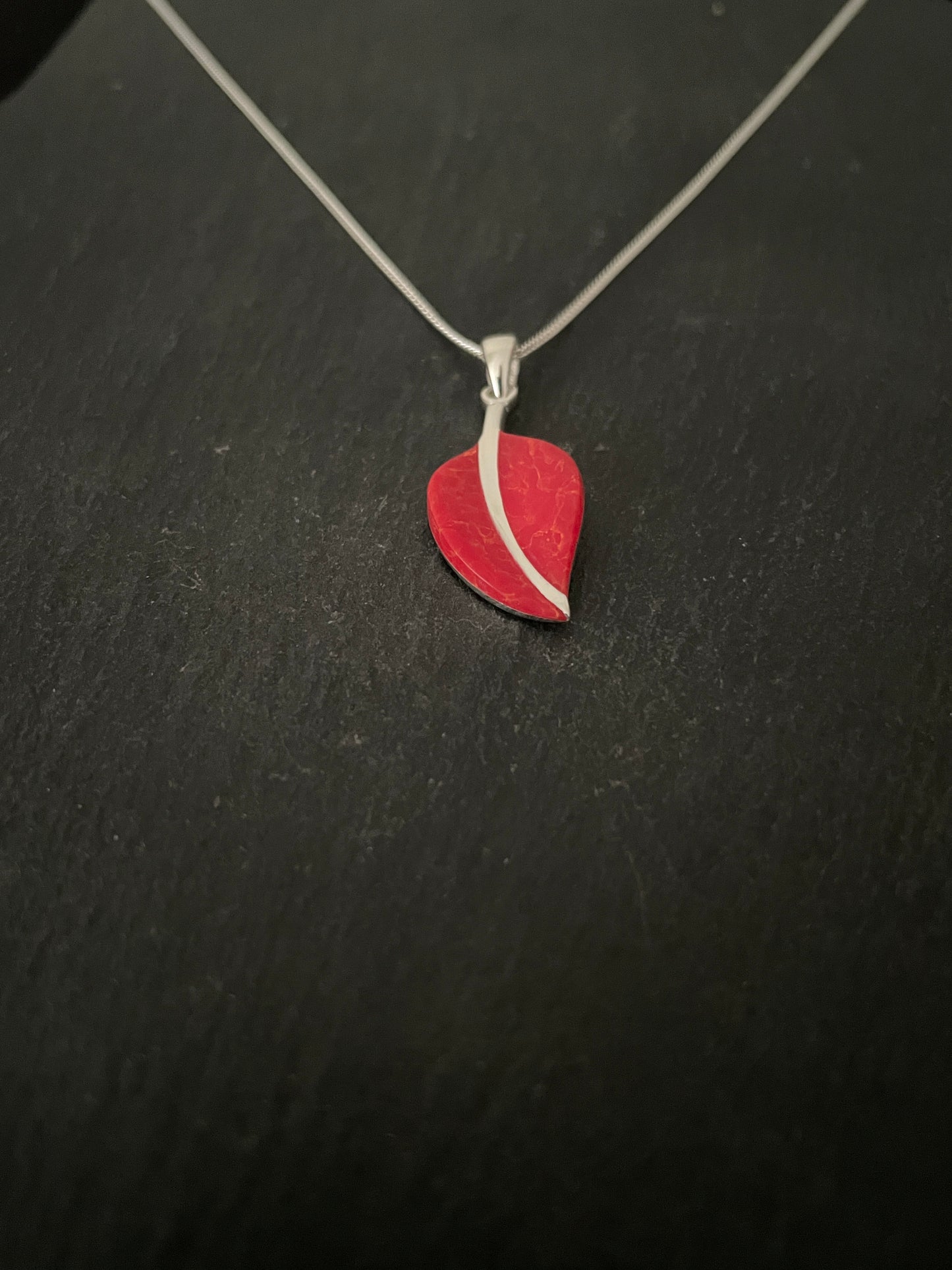 Coral Leaf Pendant image 1