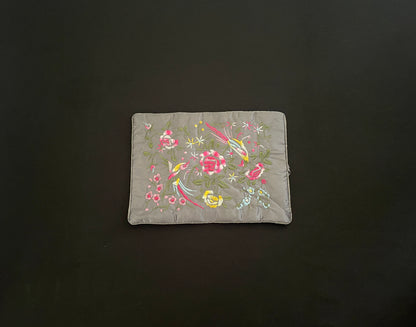 Grey Flower Jewellery Wrap image 2