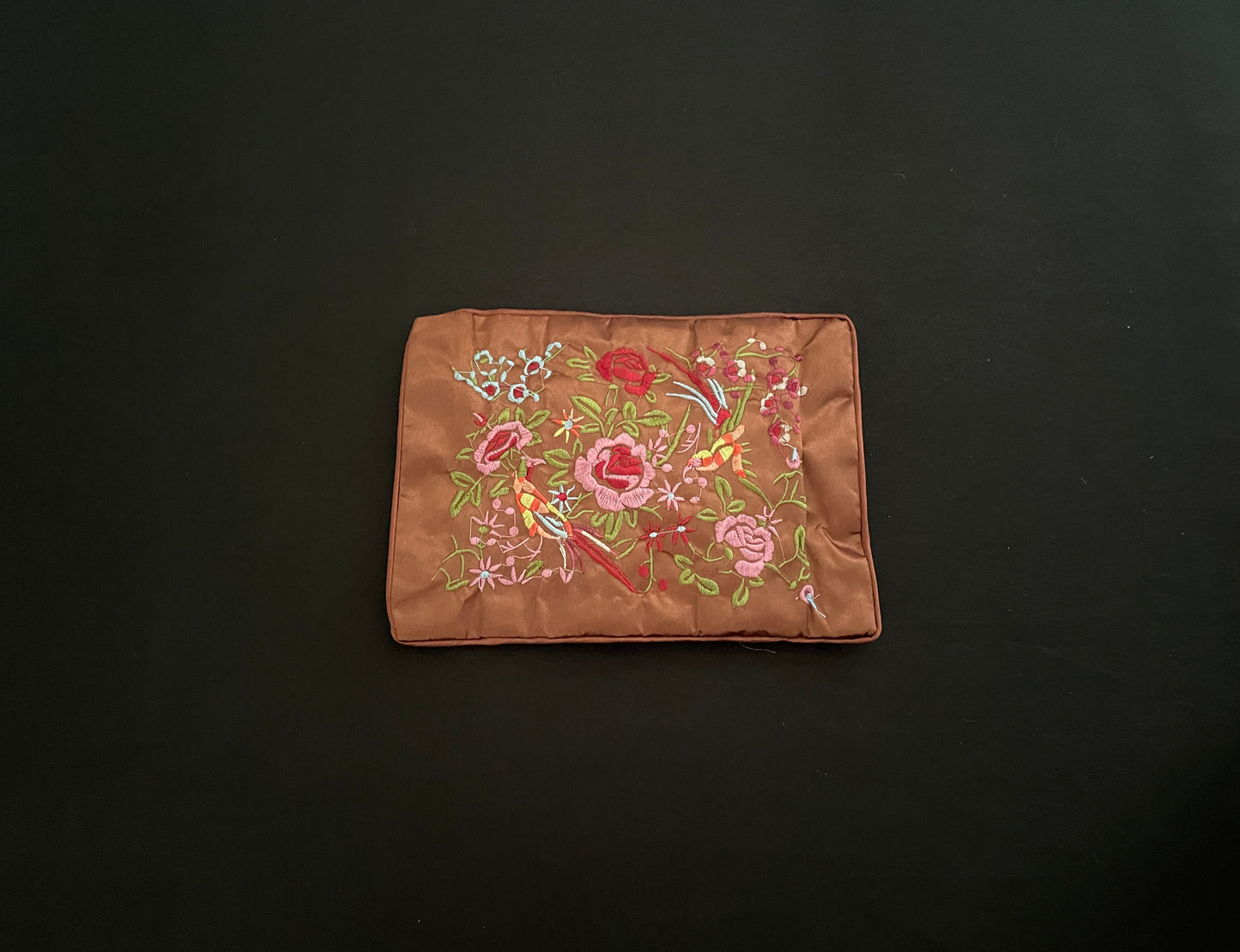 Brown Flower Jewellery Wrap image 2