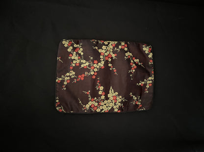 Black Flower Jewellery Wrap