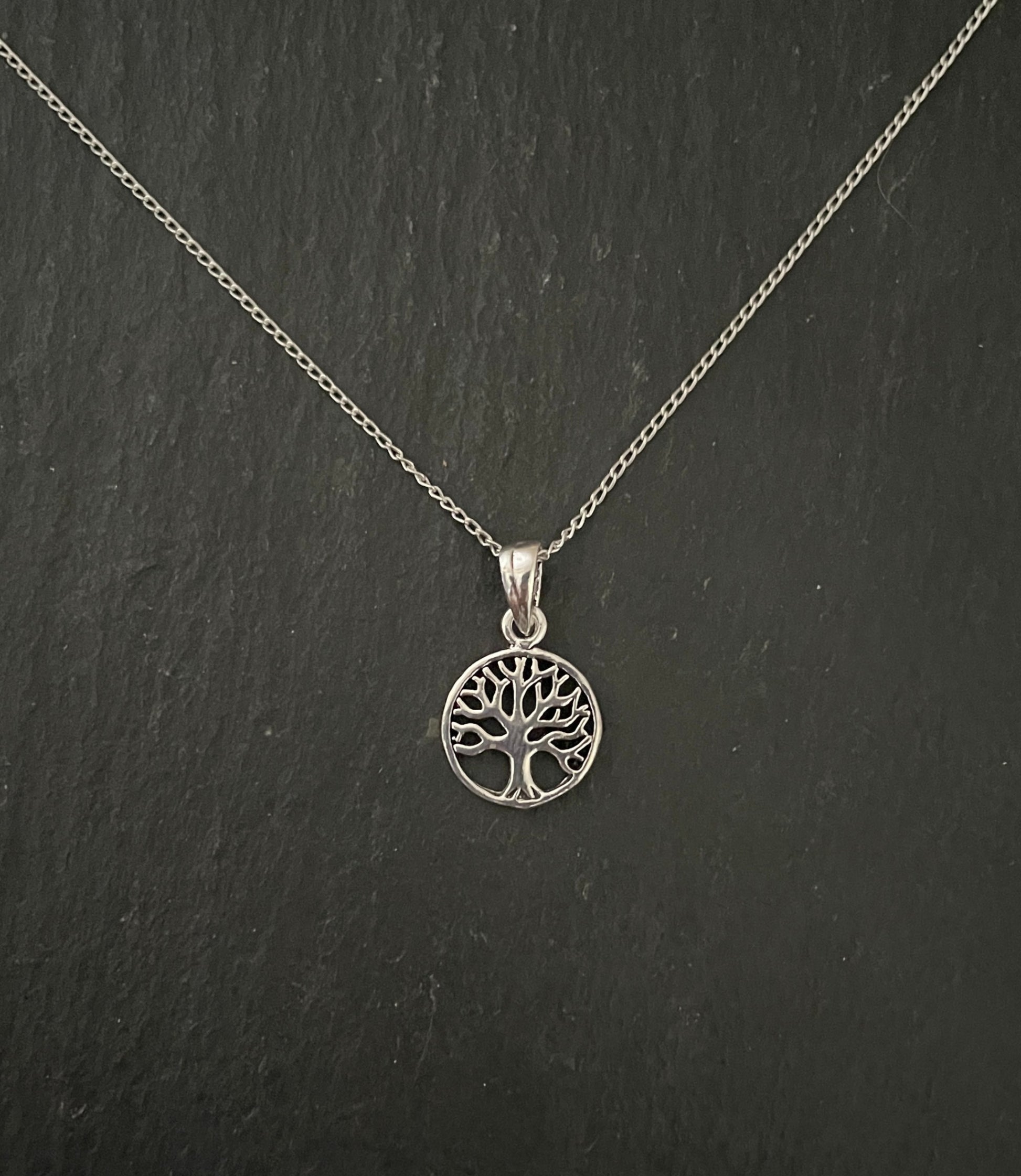 Small Silver Tree of Life Pendant image 0