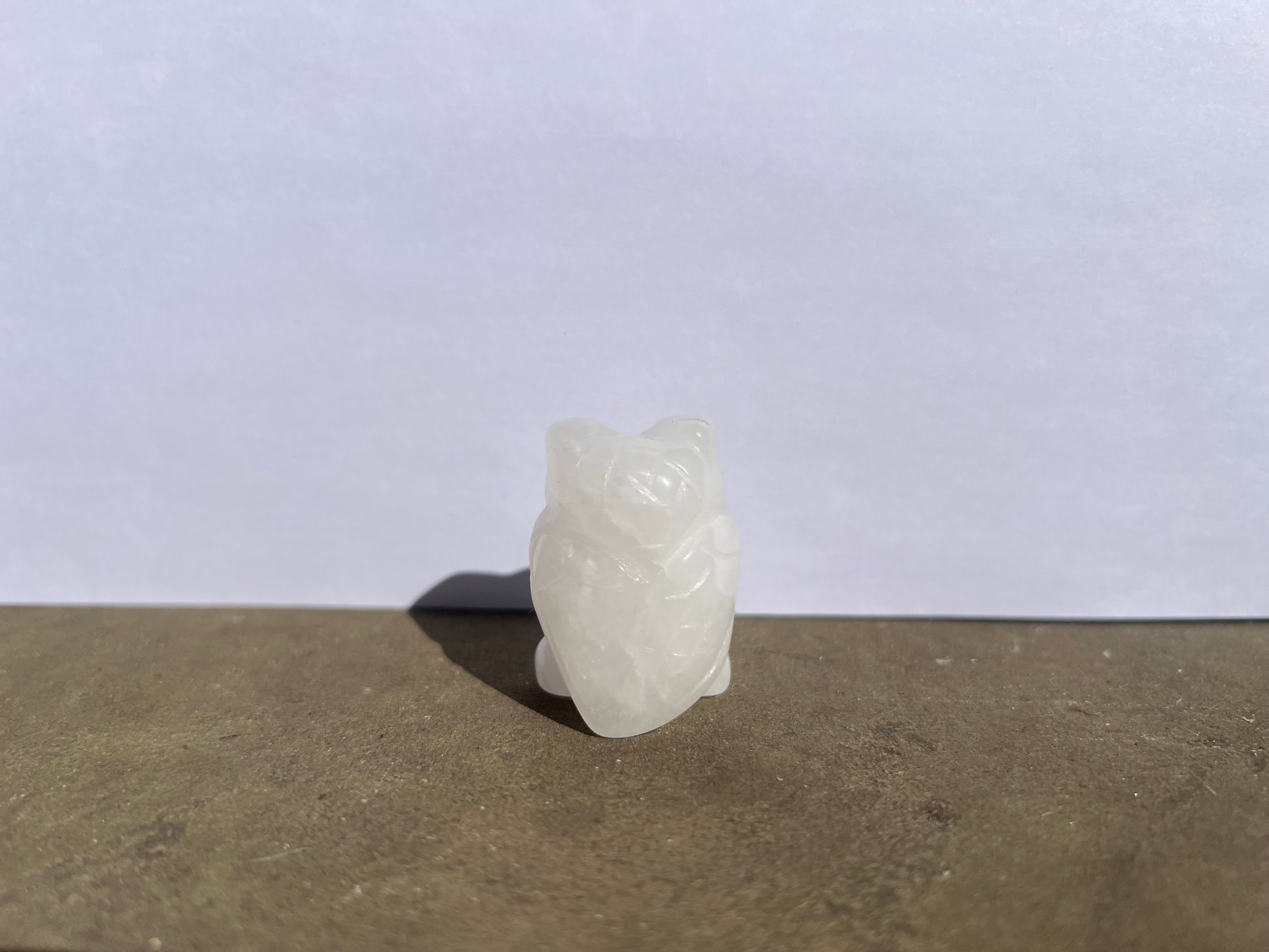 Clear Quartz Owl image 2