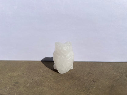 Clear Quartz Owl image 2